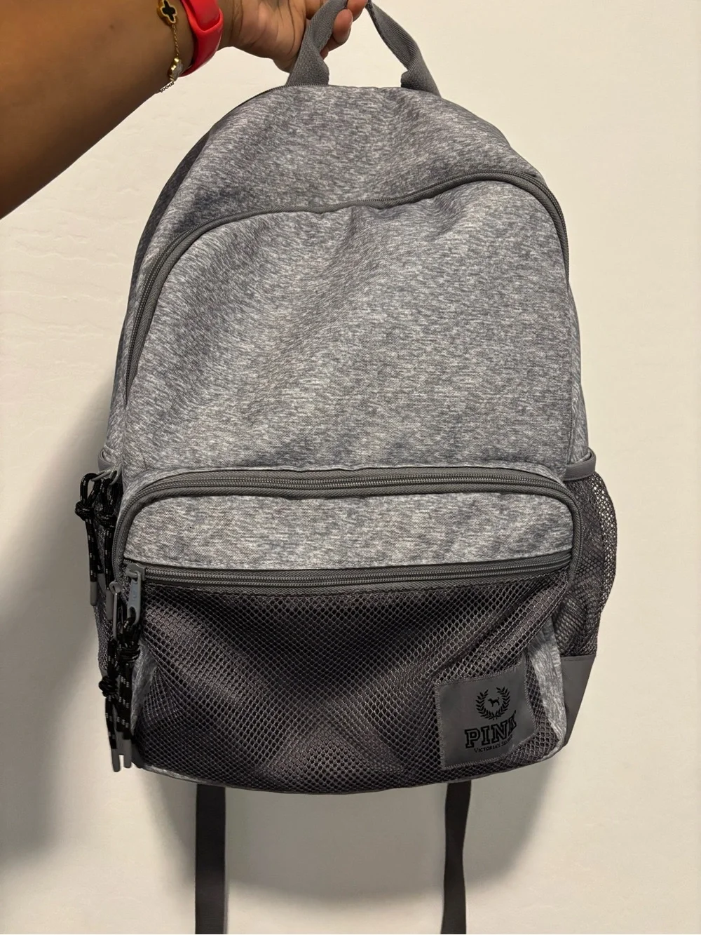Gray Casual Victoria’s Secret PINK Backpack